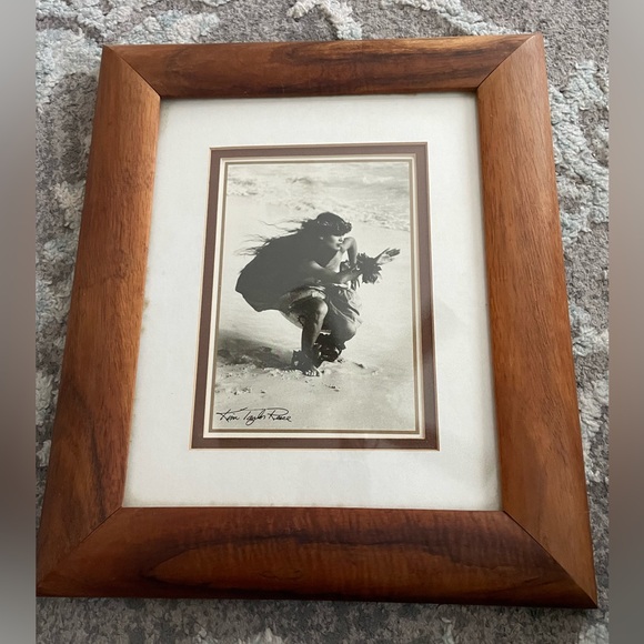 Kim Taylor Reece Print Signed double matted framed 10.5” x 12”